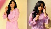 Shweta Tiwari Steals Hearts In Pink Chikankari Kurta, See Gorgeous Photos 885102