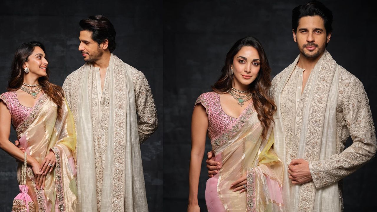 Sidharth Malhotra And Kiara Advani Exude Elegance In The latest Traditional Photoshoot. Don’t miss it!