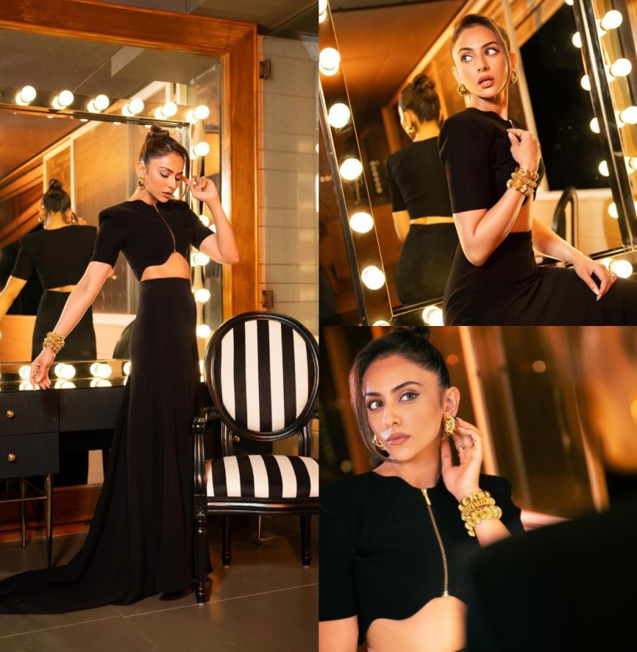 Sizzling Beauties: Shilpa Shetty, Mrunal Thakur & Rakul Preet Singh Rule The Fashion In Black Outfits 887703