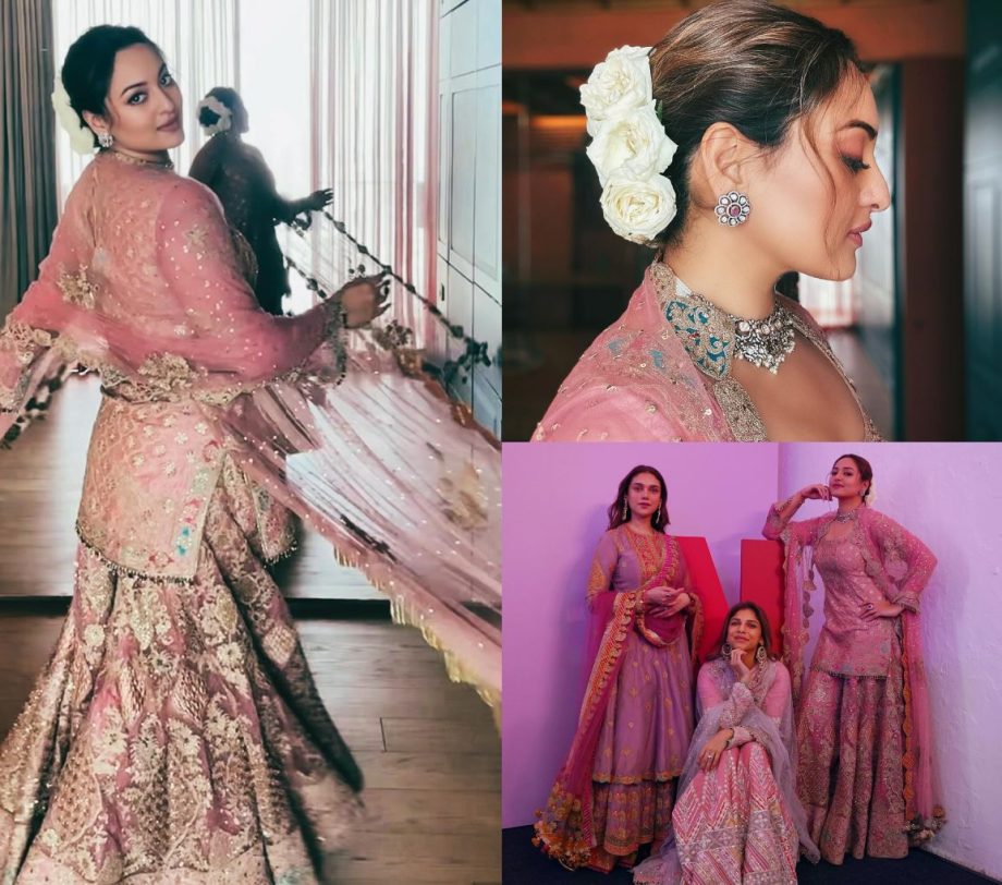 Sonakshi Sinha Looks Divine In Multi-colored Sharara Suit For Promotional Look; Check Now! 884759