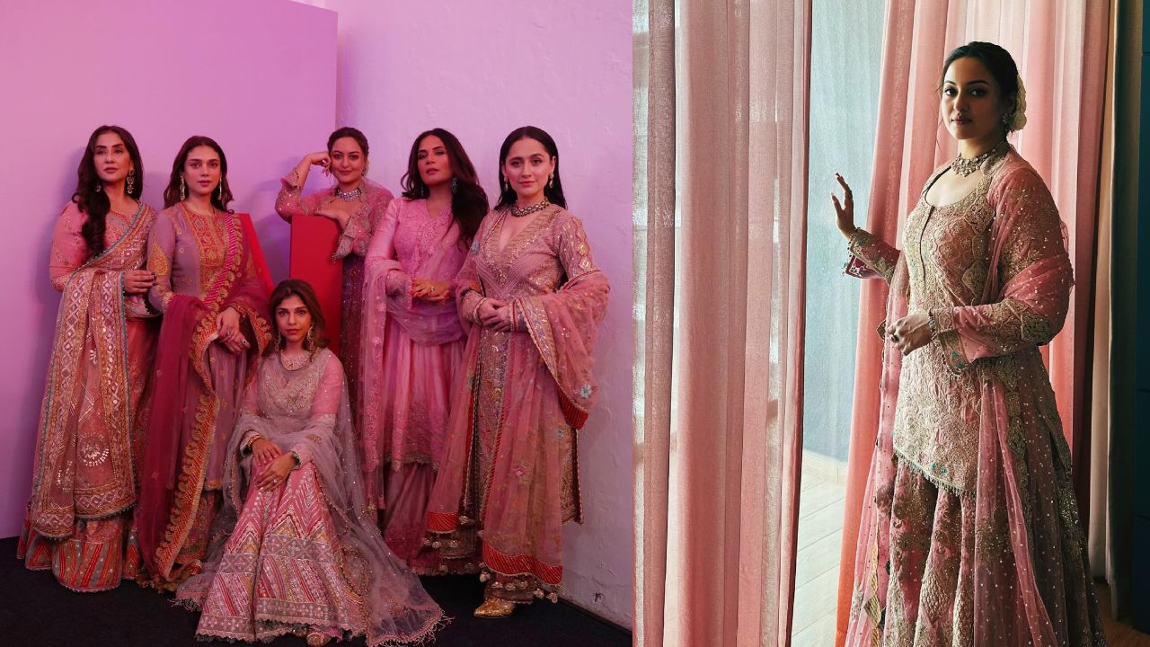 Sonakshi Sinha Looks Divine In Multi-colored Sharara Suit For Promotional Look; Check Now!