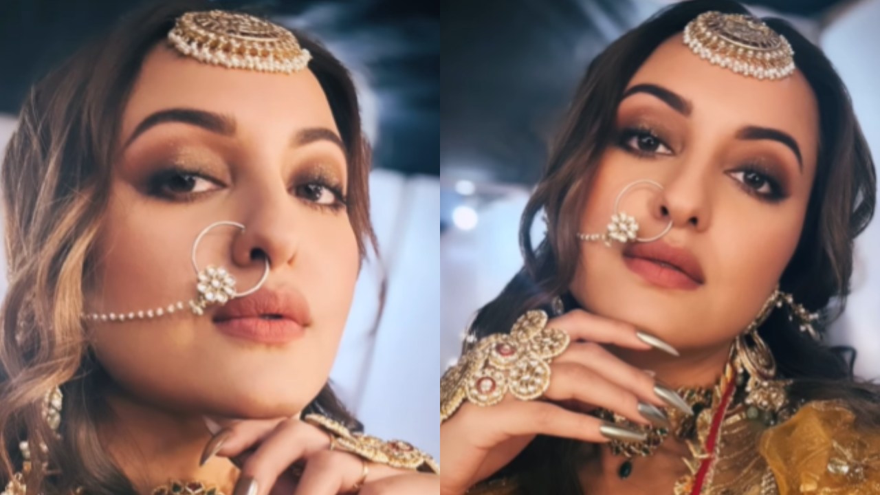 Sonakshi Sinha Shares Glimpse Of Typical Traditional Look From 'Heeramandi'  887564