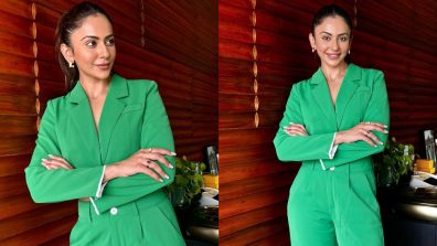 Steal The Spotlight With Rakul Preet Singh’s Striking Green Co-Ord Set, See Pics