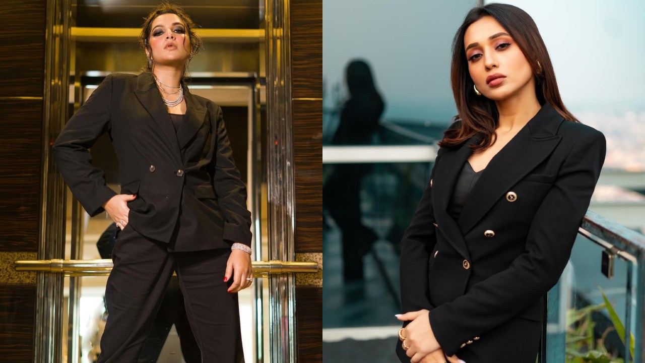 Style Duel: Subhashree Ganguly vs. Mimi Chakraborty: Who Wore The Black Blazer Set Better? 887218