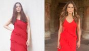Style Showdown: Disha Parmar vs. Nia Sharma: Who Slayed In A Red Ruffle Maxi Dress Better?