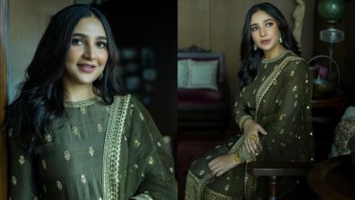 Subhashree Ganguly Glams Up Royal In Emerald Green Anarkali, See Photos