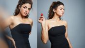 Sultry Style: Wamiqa Gabbi’s Show-Stopping Appearance In A Black And Red Slit Gown 886340