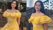 Summer Chic: Jannat Zubair Captivates Our Hearts In A Yellow Off-Shoulder Dress; See Photos 885779