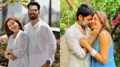 Surbhi Chandna-Karan Sharma To Rubina Dilaik-Abhinav Shukla: Here’s How TV Couples Celebrated Holi 2024