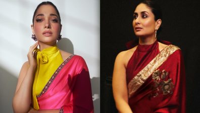 Take Cues To Be Classy From Kareena Kapoor & Tamannaah Bhatia In Halterneck Blouse
