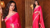 Tejasswi Prakash’s Sheer Elegance In Rani Pink Silk Saree Is No Miss, See Photos
