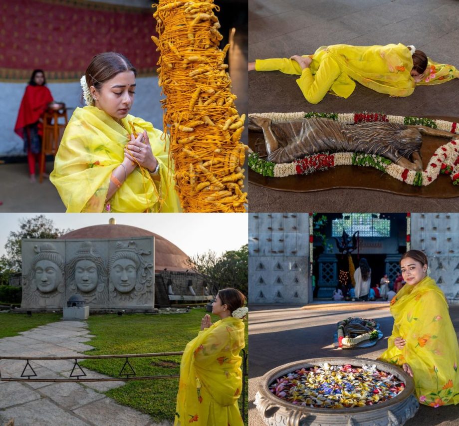 Tina Datta Embrace The Soulful Journey To Linga Bhairavi Temple In Coimbatore 885544