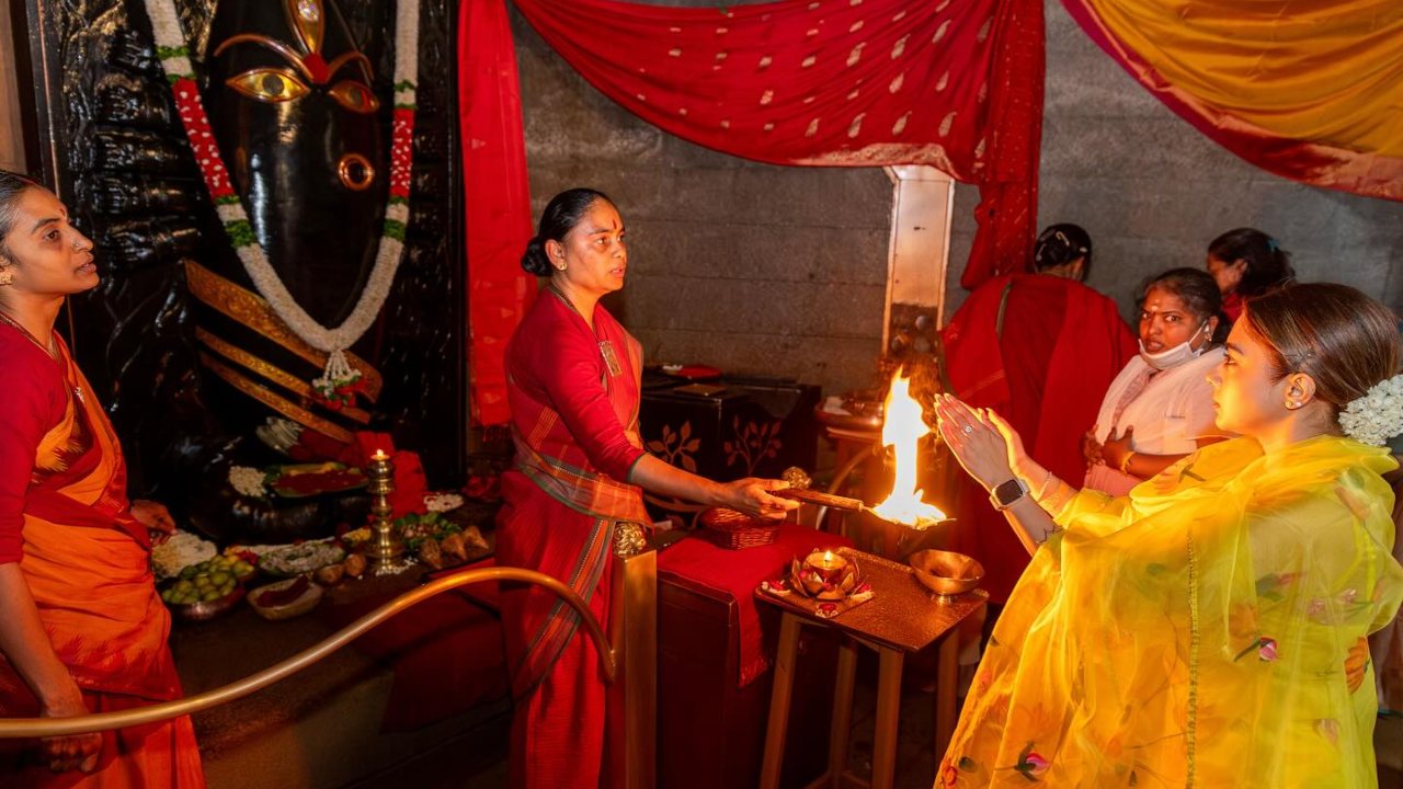 Tina Datta Embrace The Soulful Journey To Linga Bhairavi Temple In Coimbatore