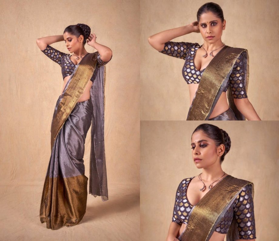 Traditional Charm: Sai Tamhankar, Sonalee Kulkarni & Priya Bapat Grace The Occasion In Elegant Sarees 888524