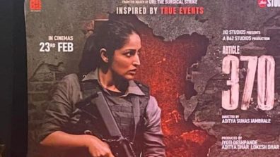 “U are an anchor which holds this movie”, says Netizens as they praised Yami Gautam’s extraordinary performance in Article 370