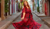 Vacay Vibe: Munmun Dutta Shows Her Sensational Style In A Red And Black Maxi Dress 885350