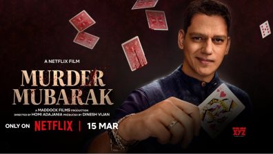 Vijay Varma Talks About His Intriguing Role  Of a Lawyer in ‘Murder Mubarak’ at Trailer Launch; says his role  is a break from the bad guys he has played