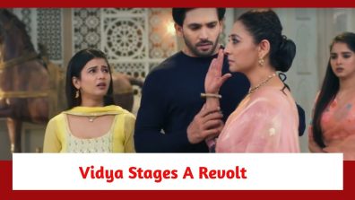 Yeh Rishta Kya Kehlata Hai Spoiler: Vidya stages a revolt