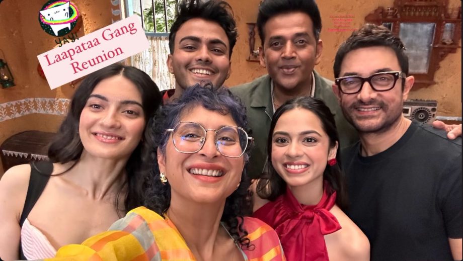 Aamir Khan and Kiran Rao recently reunited with the cast of their film 