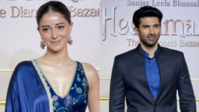 Ananya Pandey & Aditya Roy Kapur Steal The Spotlight Twinning In Traditional Attire At Screening Of Heeramandi