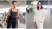 Ananya Pandey & Nushrratt Bharuccha Show off Comfy Airport Outfits for Summer