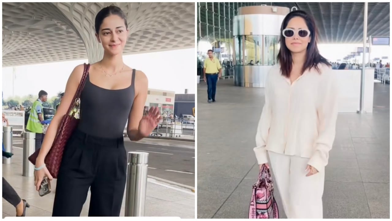 Ananya Pandey & Nushrratt Bharuccha Show off Comfy Airport Outfits for Summer 891777