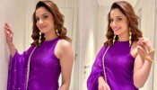 Ankita Lokhande Channels Punjabi Kudi Charm in a Vibrant Purple Kurta Set, See Photos!
