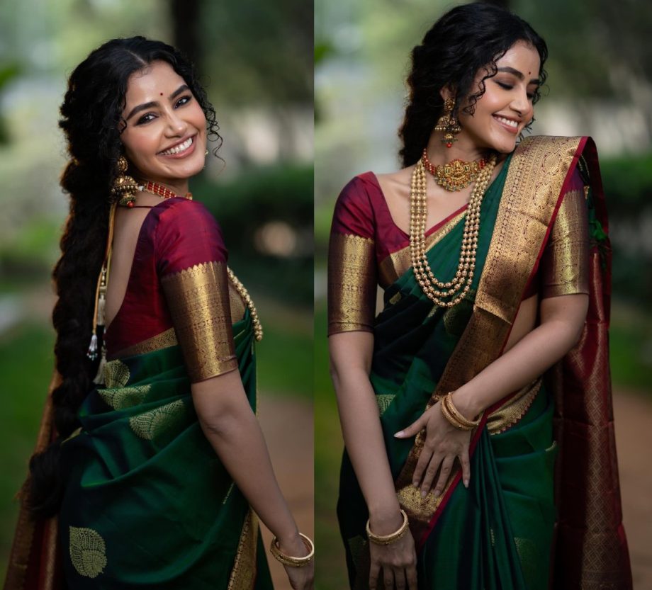 Anupama Parameswaran, Raashii Khanna & Samantha Prabhu: South Divas Radiate Grace Saree Looks 889714