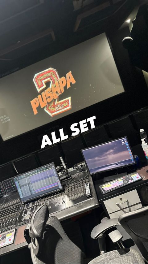 As Pushpa 2: The Rule teaser is all set to drop tomorrow, the makers teases the fans with the image from the studio, saying