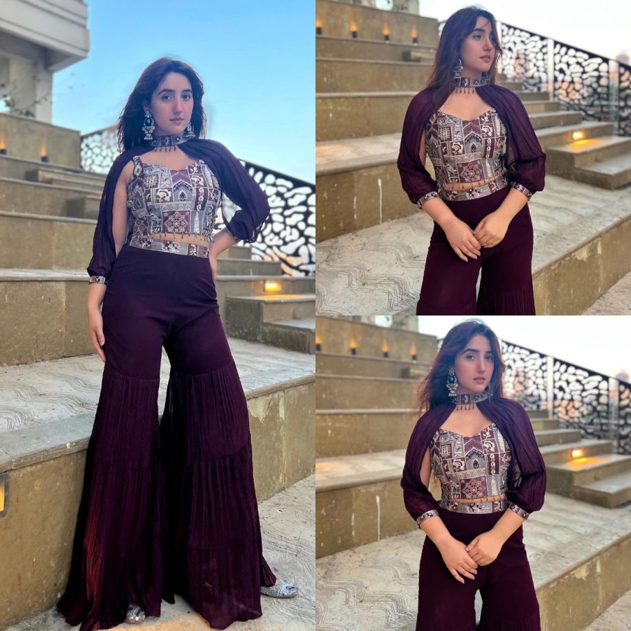 Ashnoor Kaur Stuns In A Purple Gharara Set For Baisakhi Celebrations, See Pics! 891362