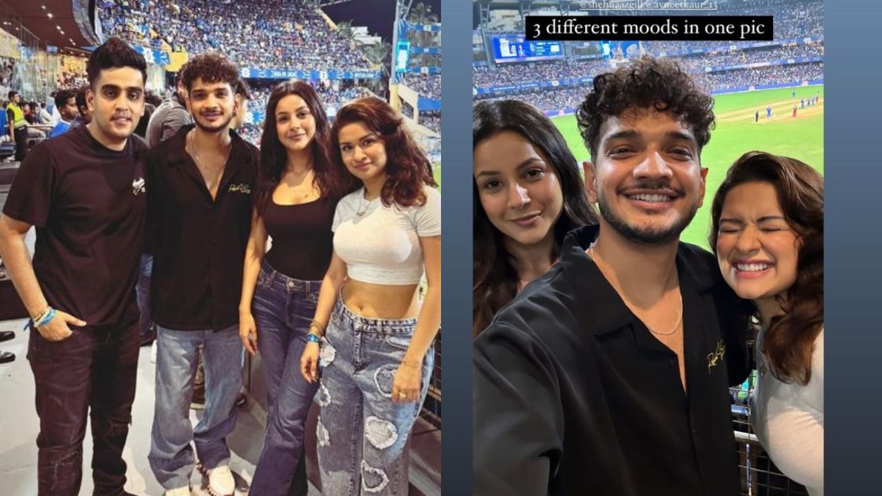 Avneet Kaur Is Hot In Crop Top & Denim, Enjoys IPL Match With Rumoured BF Raghav Sharma, Shehnaaz Gill & Munawar Faruqui 891167