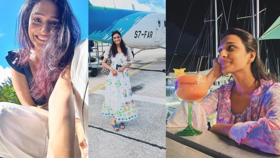 Bhagya Laxmi Actress Aishwarya Khare Snapped By Strangers, Shares Vacation Photos 892367