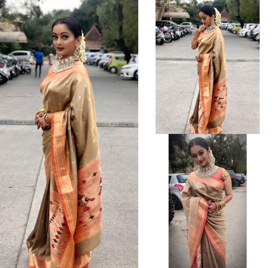 Celebrate Gudi Padwa in a Paithani Saree and Check Out The Styles of Marathi Actresses, From Sonalee Kulkarni to Prajakta Mali 890181