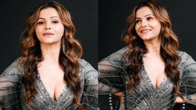 Dazzling Diva: Rubina Dilaik Stuns in a Grey Sequin Kaftan, Leaving the Internet Awestruck