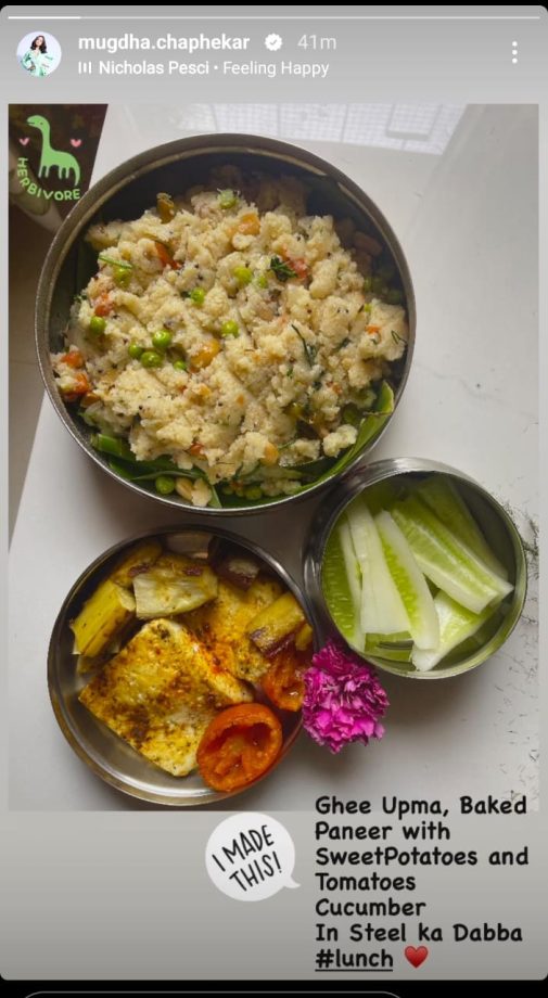 Decoding Mugdha Chaphekar Tuesday’s Lunch Menu, Check Out! 889699