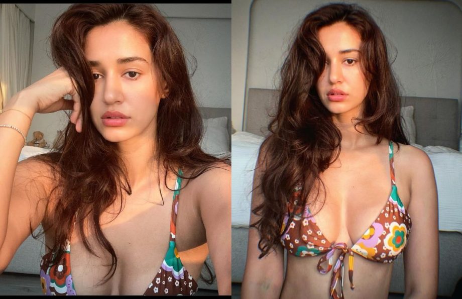 Disha Patani Dazzles In Floral Bra, Serving Major Sunkissed Vibes! 889474