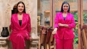 Divyanka Tripathi Looks Resplendent In A Satin Co-Ord Set; Looks The Perfect ‘Gulabo’