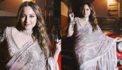 Ethereal Beauty: Sonakshi Sinha Exudes Elegance In An Elegant Blush Pink Saree