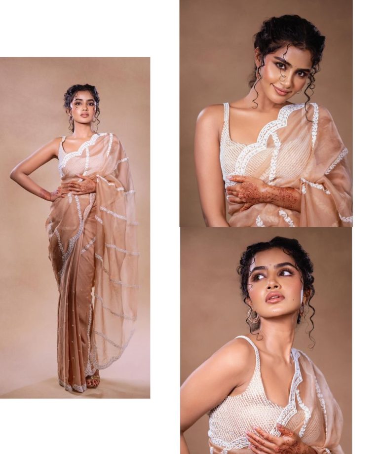 Ethereal Charm: Mrunal Thakur Radiates Grace In A Dusky Pink Anarkali Set 889994