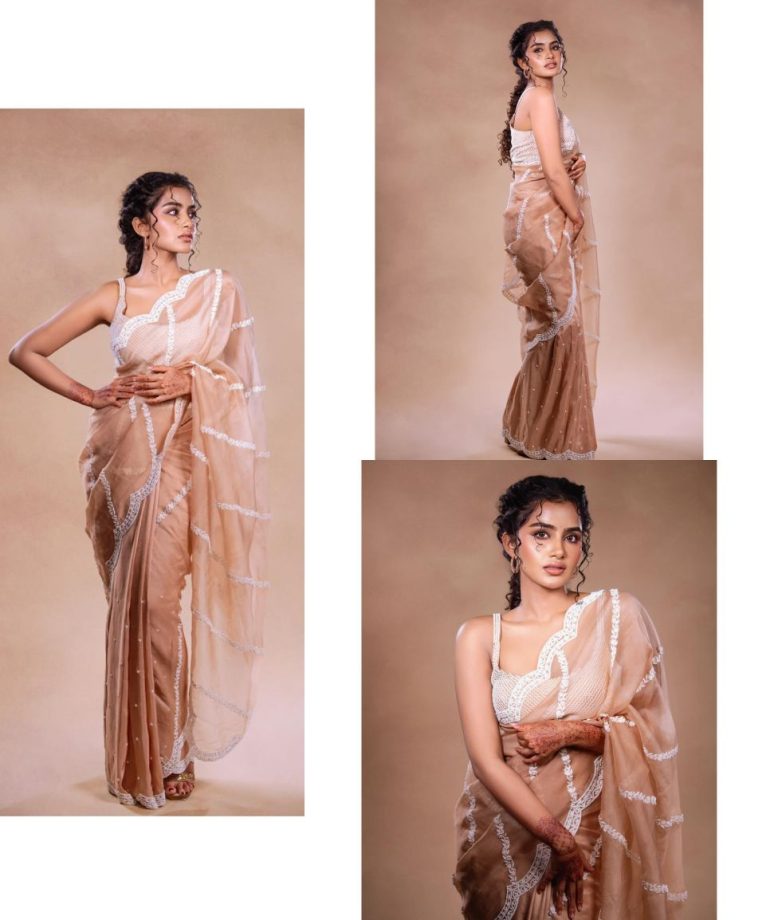 Ethereal Charm: Mrunal Thakur Radiates Grace In A Dusky Pink Anarkali Set 889995