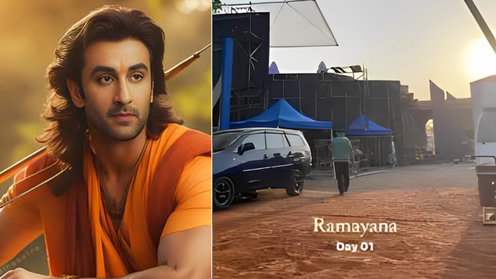 First image from 'Ramayana' sets goes viral as shoot begins 889820