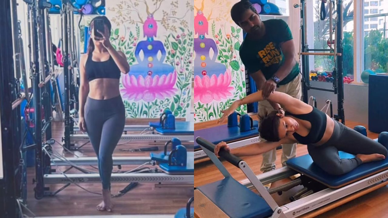 Fitness Inspiration: Avneet Kaur Flaunts Pilates Workout With Style! 890860