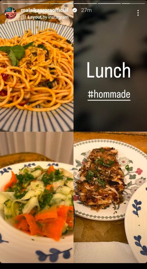 Foodie Alert: Malaika Arora's Simple Yet Scrumptious Homemade Lunch! 890051