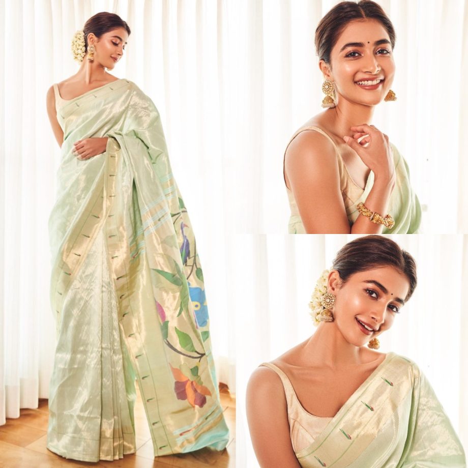 Get ready for Gudi Padwa with a Paithani saree, Just Like Bollywood Actresses Shilpa Shetty to Pooja Hegde 890372