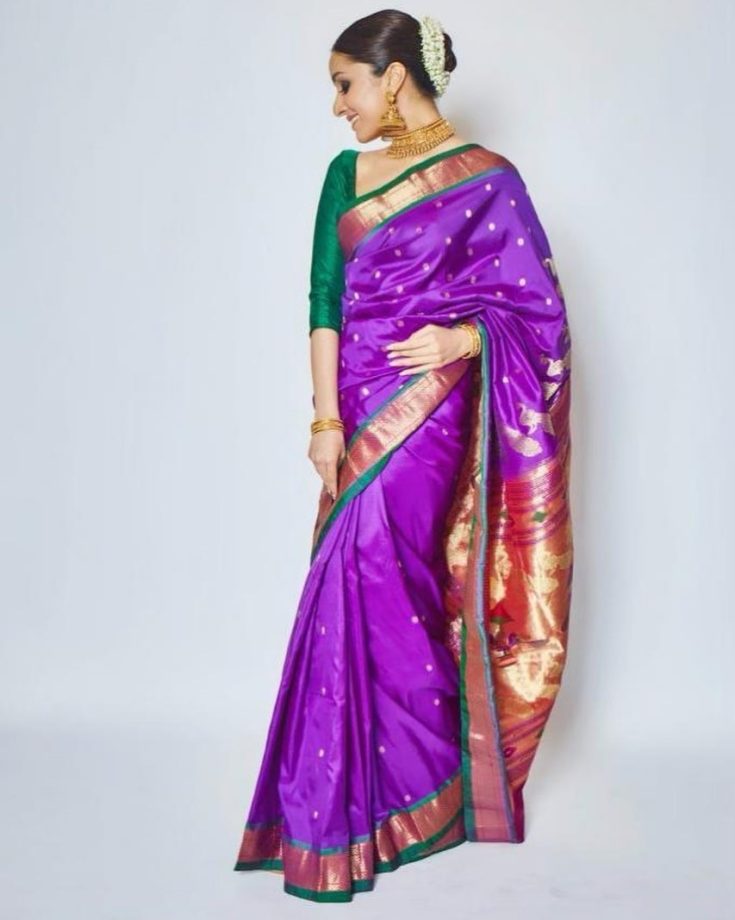 Get ready for Gudi Padwa with a Paithani saree, Just Like Bollywood Actresses Shilpa Shetty to Pooja Hegde 890374