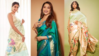Get ready for Gudi Padwa with a Paithani saree, Just Like Bollywood Actresses Shilpa Shetty to Pooja Hegde