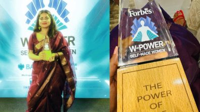 Ashwiny Iyer Tiwar wins Forbes Self- made Woman of India award for the second time, says, “Self-made women follow their heart and believe in authenticity”!