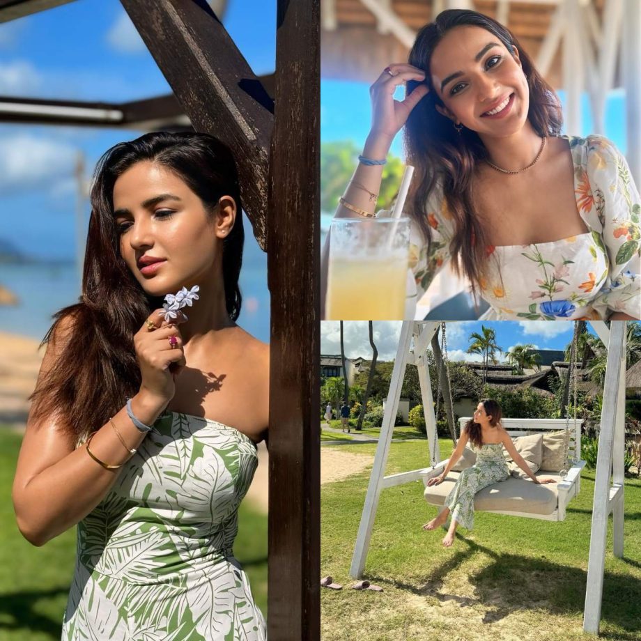 Golden Sand, Delicious Food & Silhouette Hours: Dive into Jasmin Bhasin and Aly Goni's Romantic Vacation in Mauritius 893136