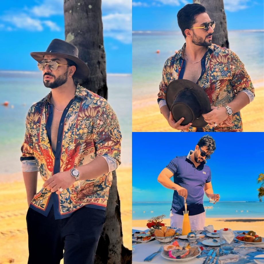 Golden Sand, Delicious Food & Silhouette Hours: Dive into Jasmin Bhasin and Aly Goni's Romantic Vacation in Mauritius 893138