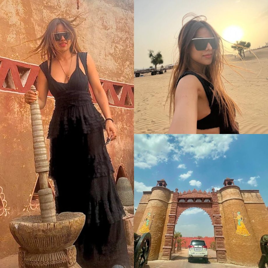 Golden Sands, Blue Sky: Nia Sharma Explores the Magic and Magnificence of Jodhpur's Heritage! 893101